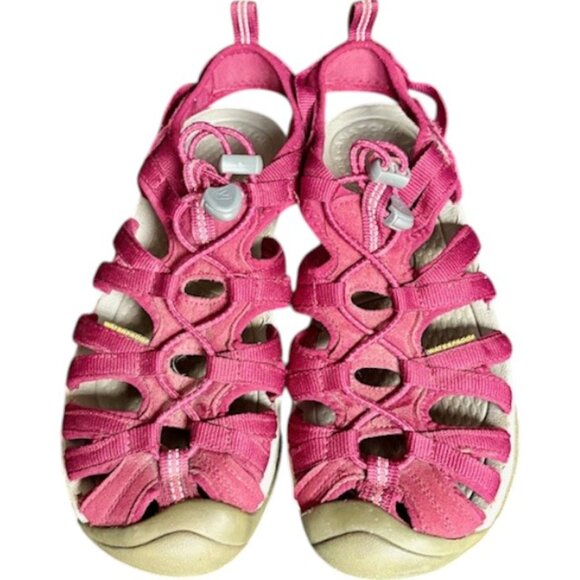 Keen Whisper Hiking Sandals - Beet Red - 9 - Picture 3 of 10